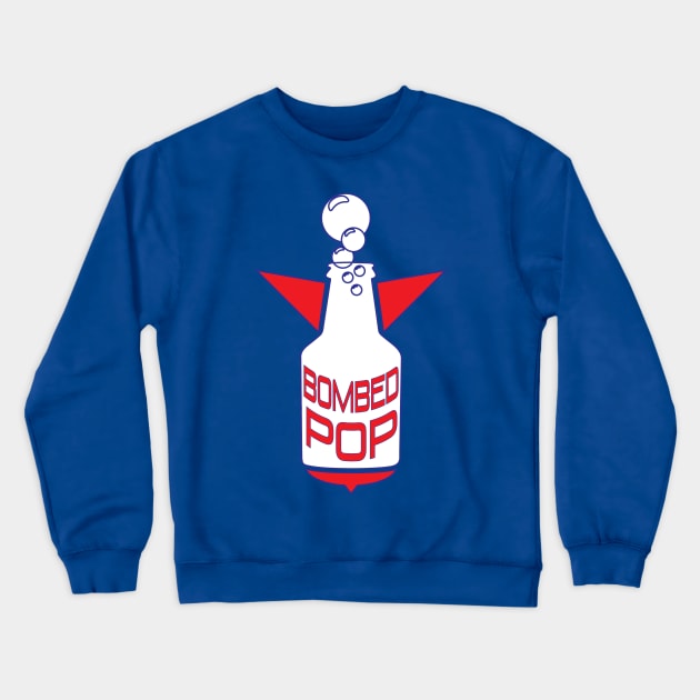 Bombed Pop Logo Crewneck Sweatshirt by In-Situ